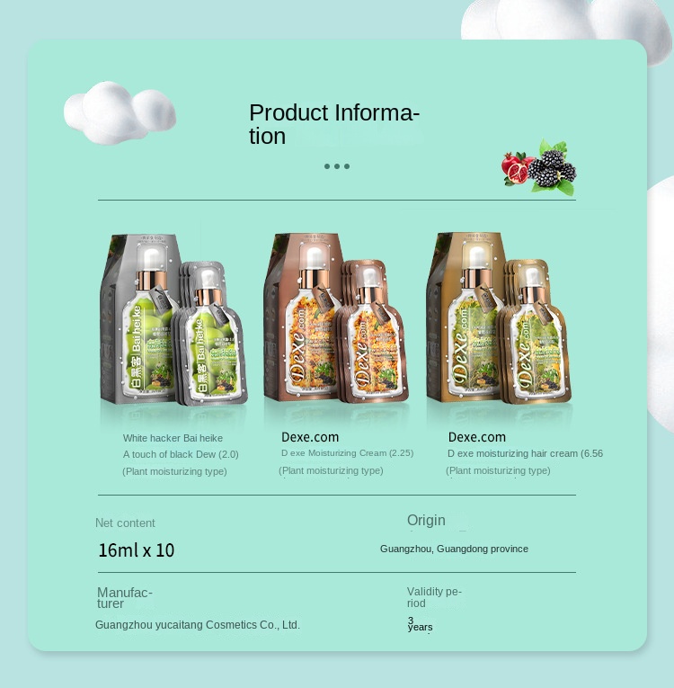 Oriental Black Hair Dye