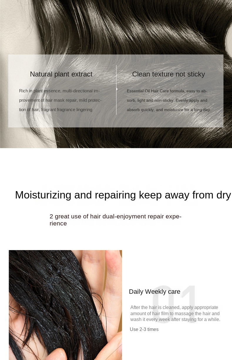 Smooth Hair Care Mask