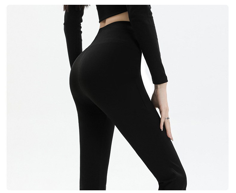Slim High Waist Flare Pants