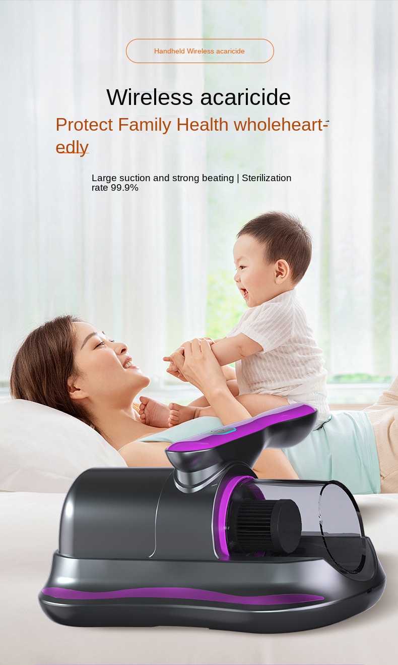 Wireless UV Dust Mite Vacuum