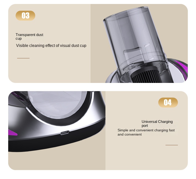 Wireless UV Dust Mite Vacuum