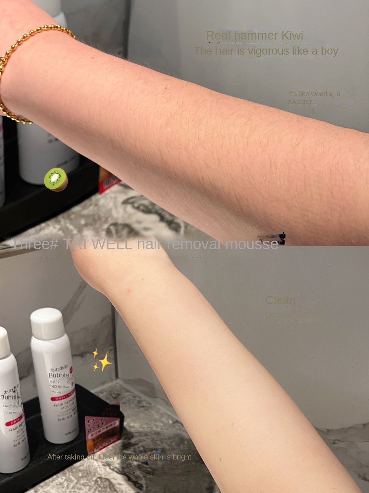 Gentle Foam Hair Removal Spray