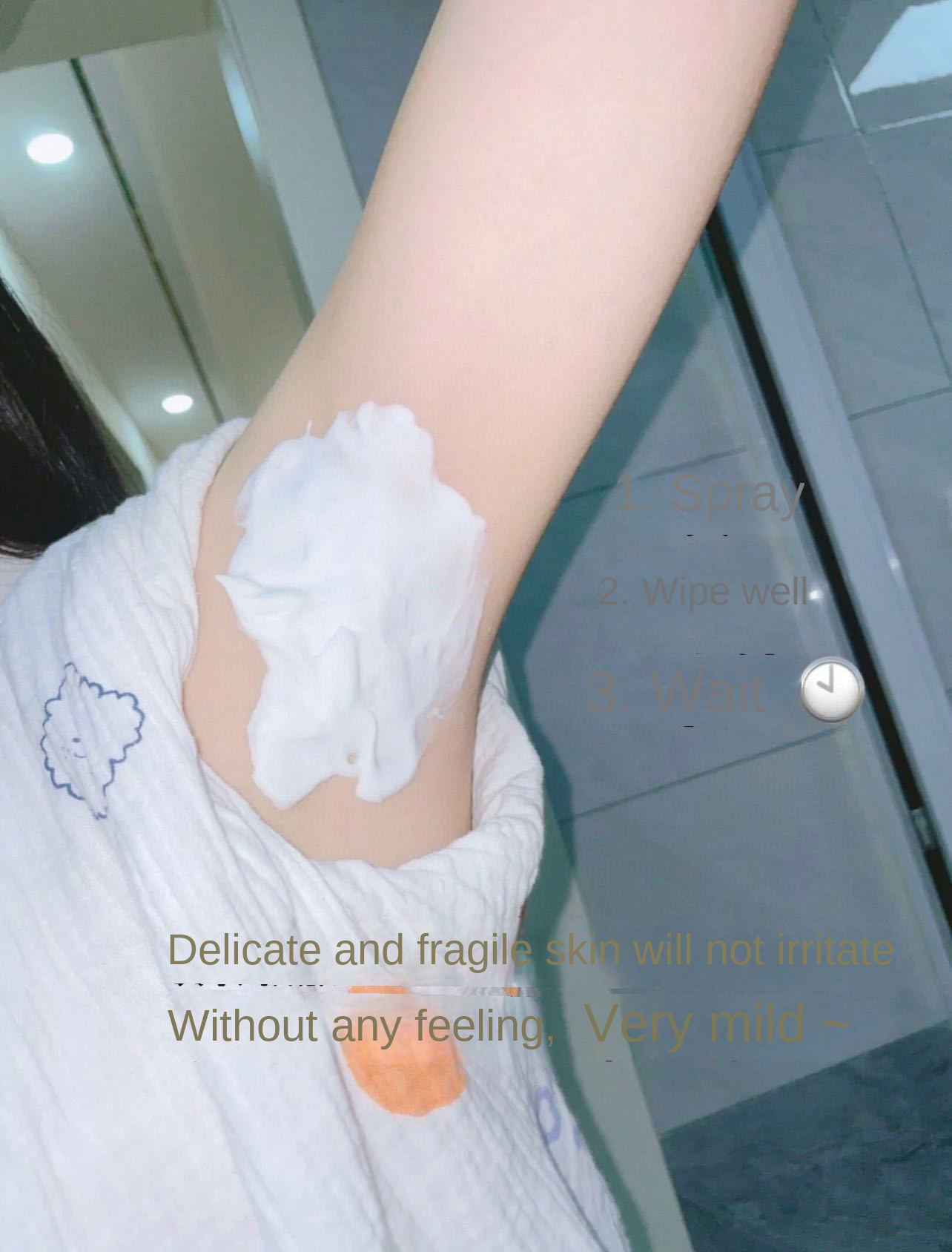 Gentle Foam Hair Removal Spray