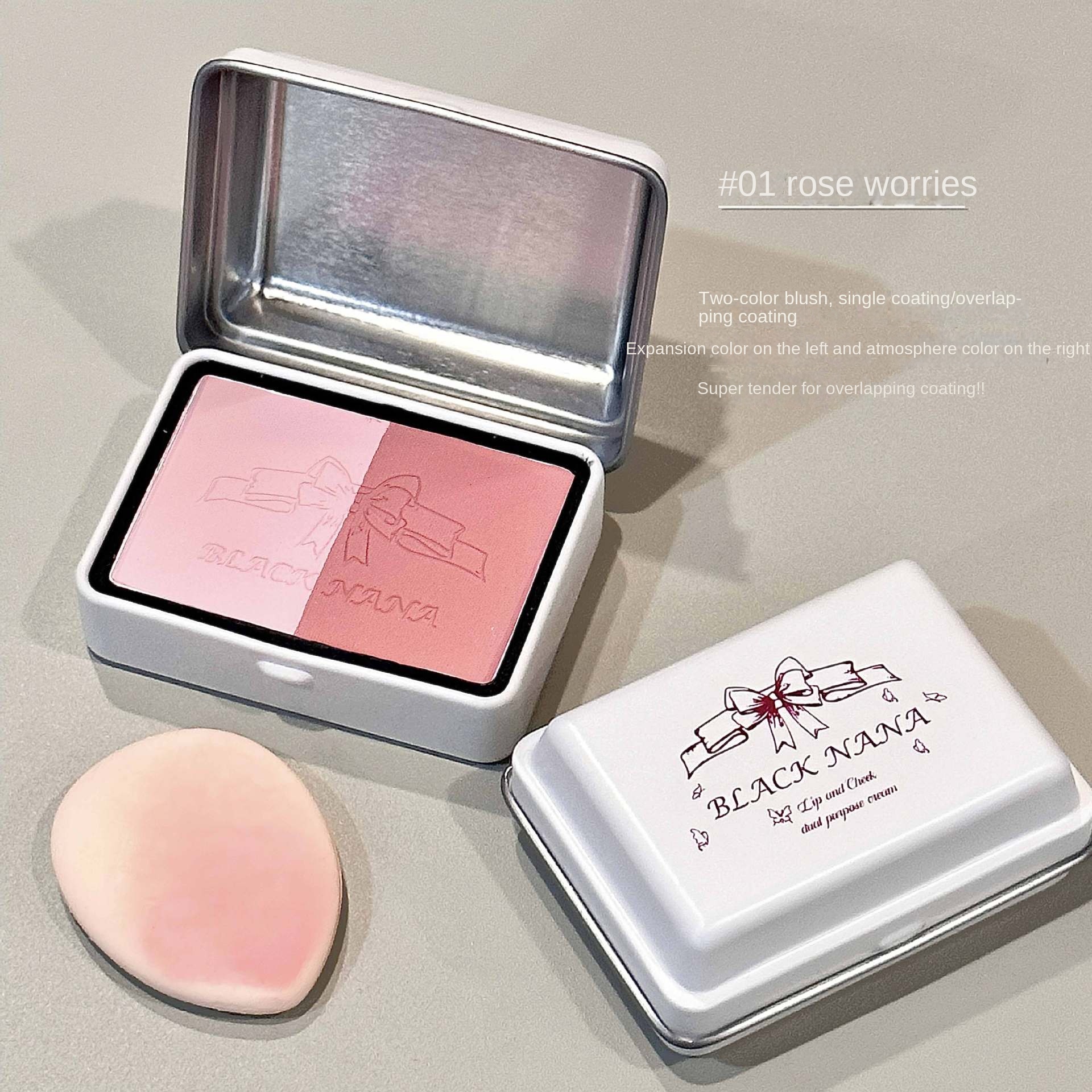 Peach Blush for Natural Makeup