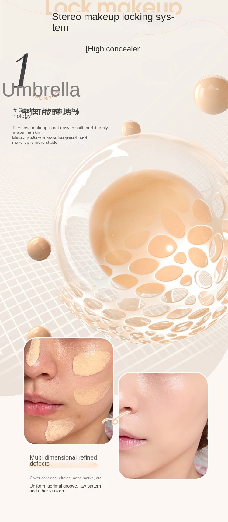 Concealer for Blemishes and Dark Circles