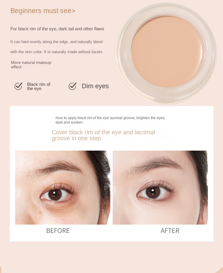 Concealer for Blemishes and Dark Circles