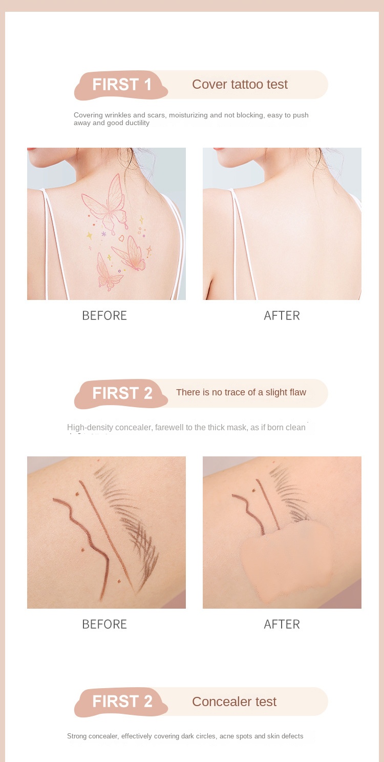 Concealer for Blemishes and Dark Circles