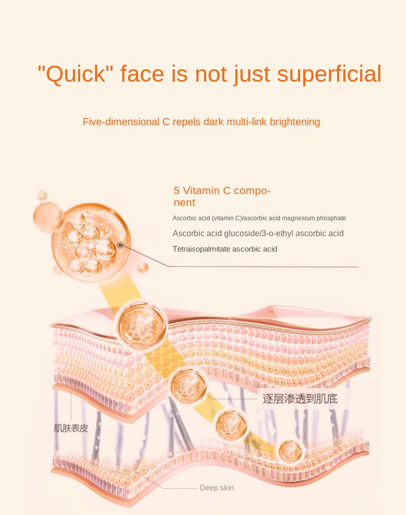 Vitamin C Light Foundation Cream