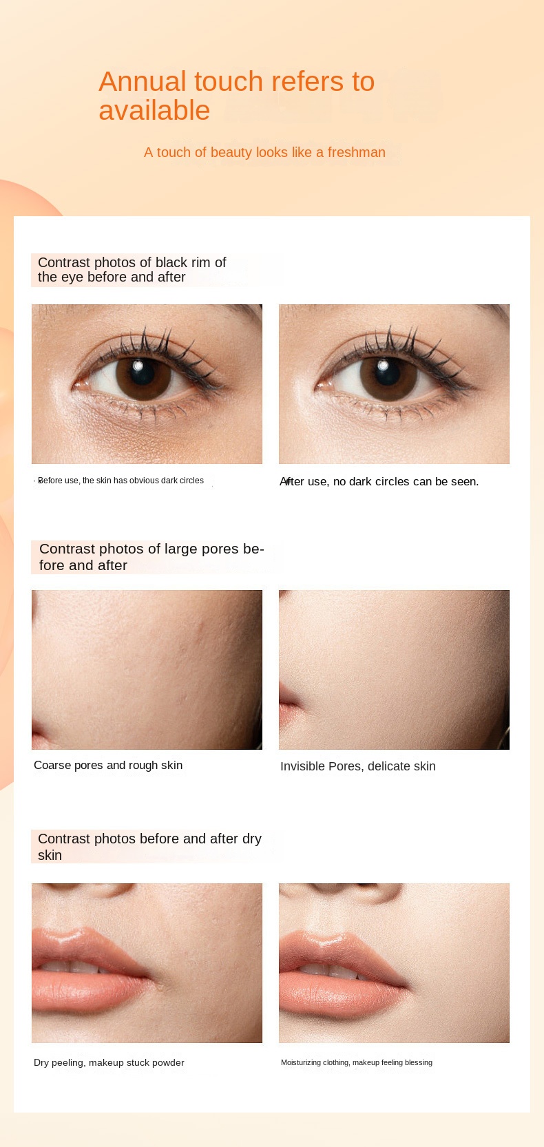 Vitamin C Light Foundation Cream