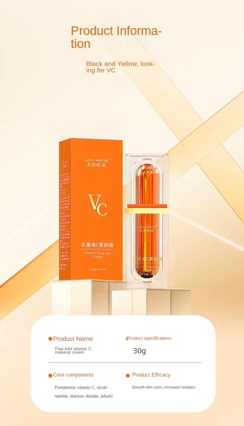 Vitamin C Light Foundation Cream