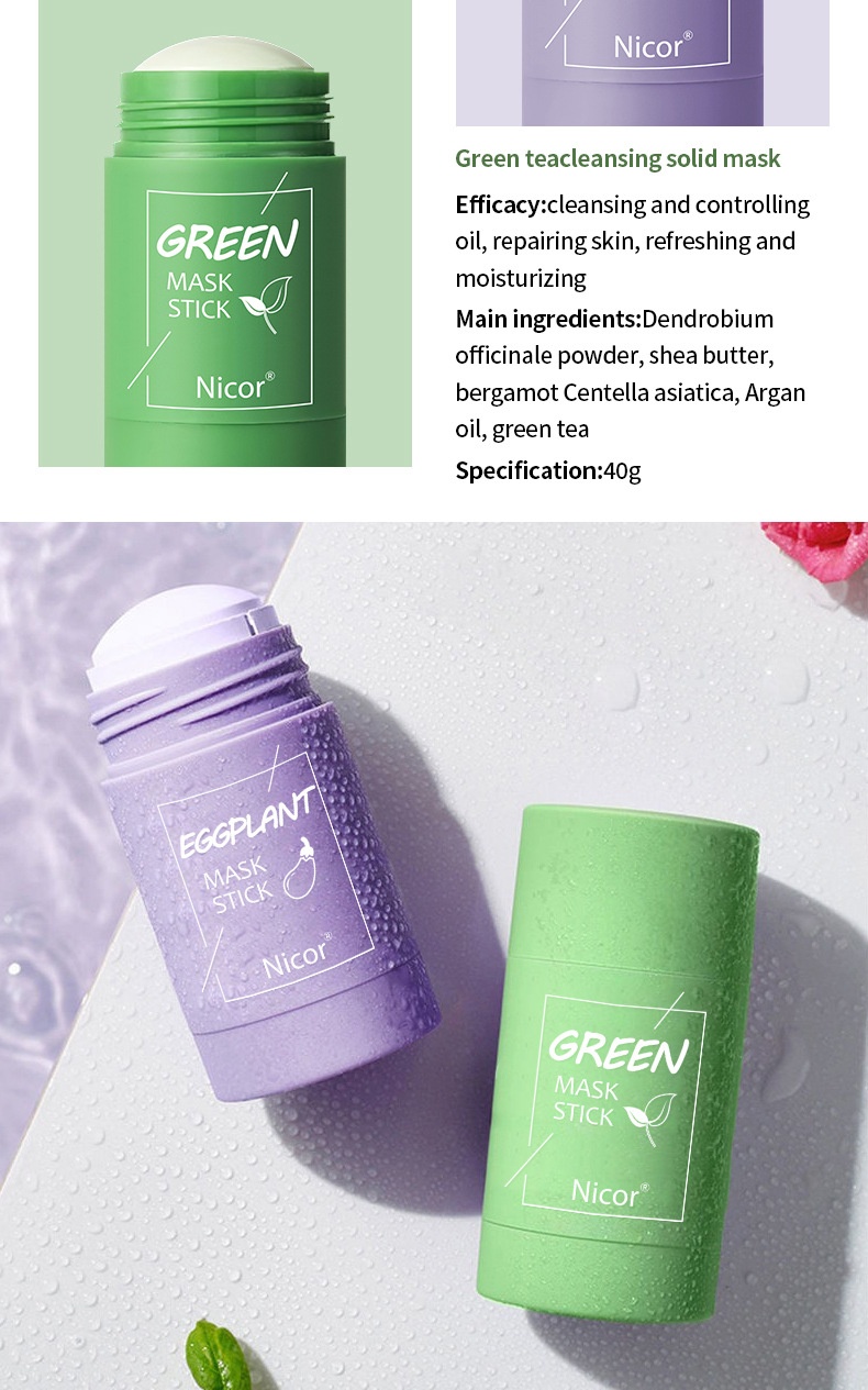 Nicor Green Tea Solid Mask