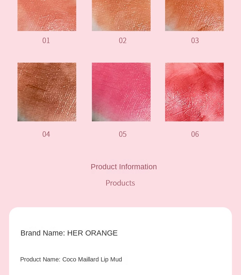 Velvet Matte Lip Mud