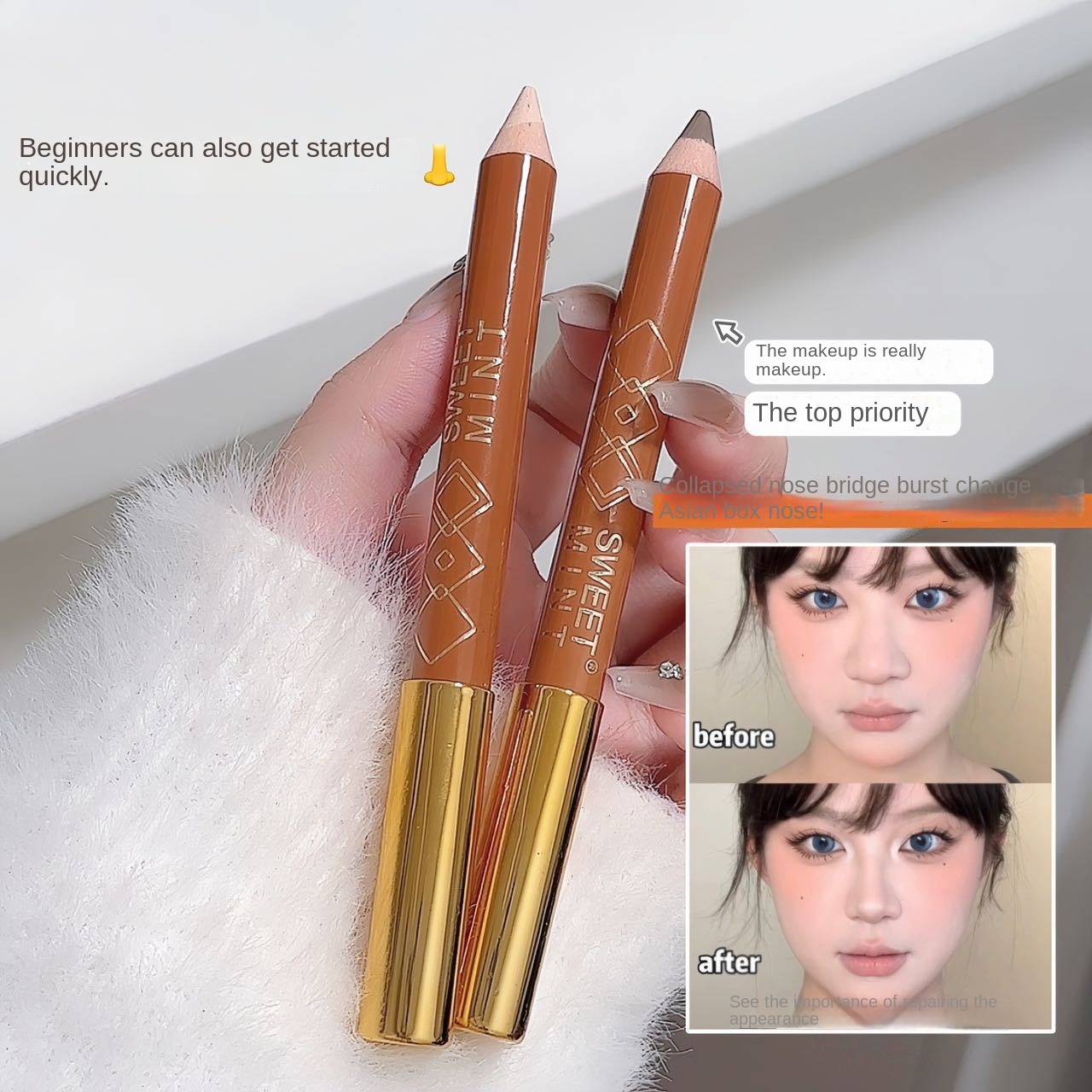 Double Head Contouring Pen