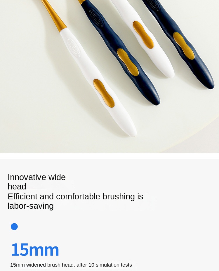 Sam's Brush: Wide Head, Soft Bristle