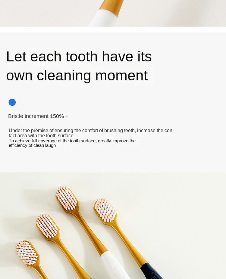 Sam's Brush: Wide Head, Soft Bristle