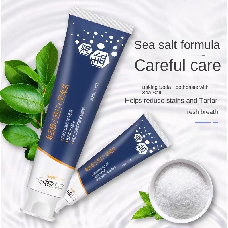 Sea Salt Toothpaste, Teeth Care, Fresh Breath