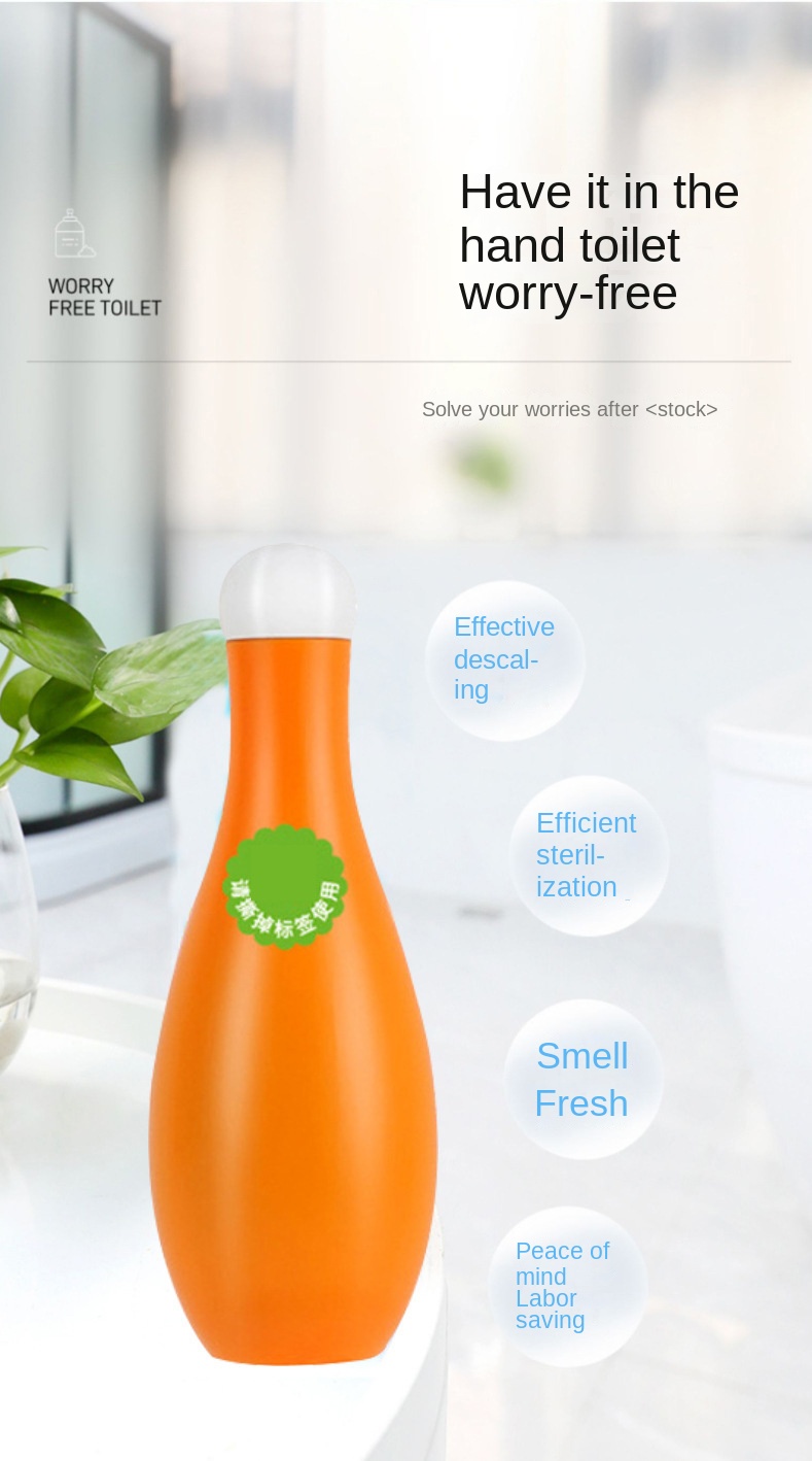 Toilet Cleaner: Blue Bubble Bowl Refresher