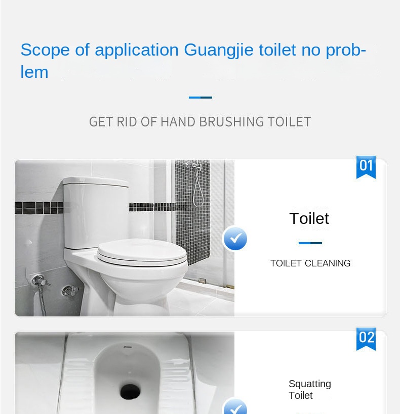 Toilet Cleaner: Blue Bubble Bowl Refresher
