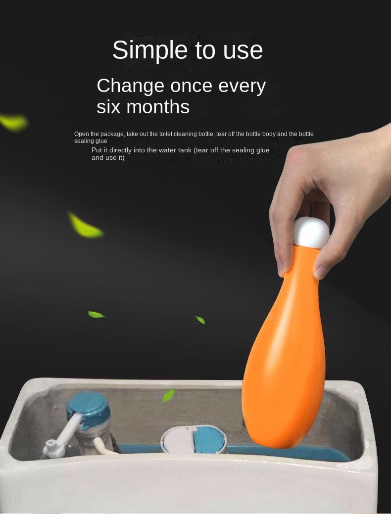 Toilet Cleaner: Blue Bubble Bowl Refresher