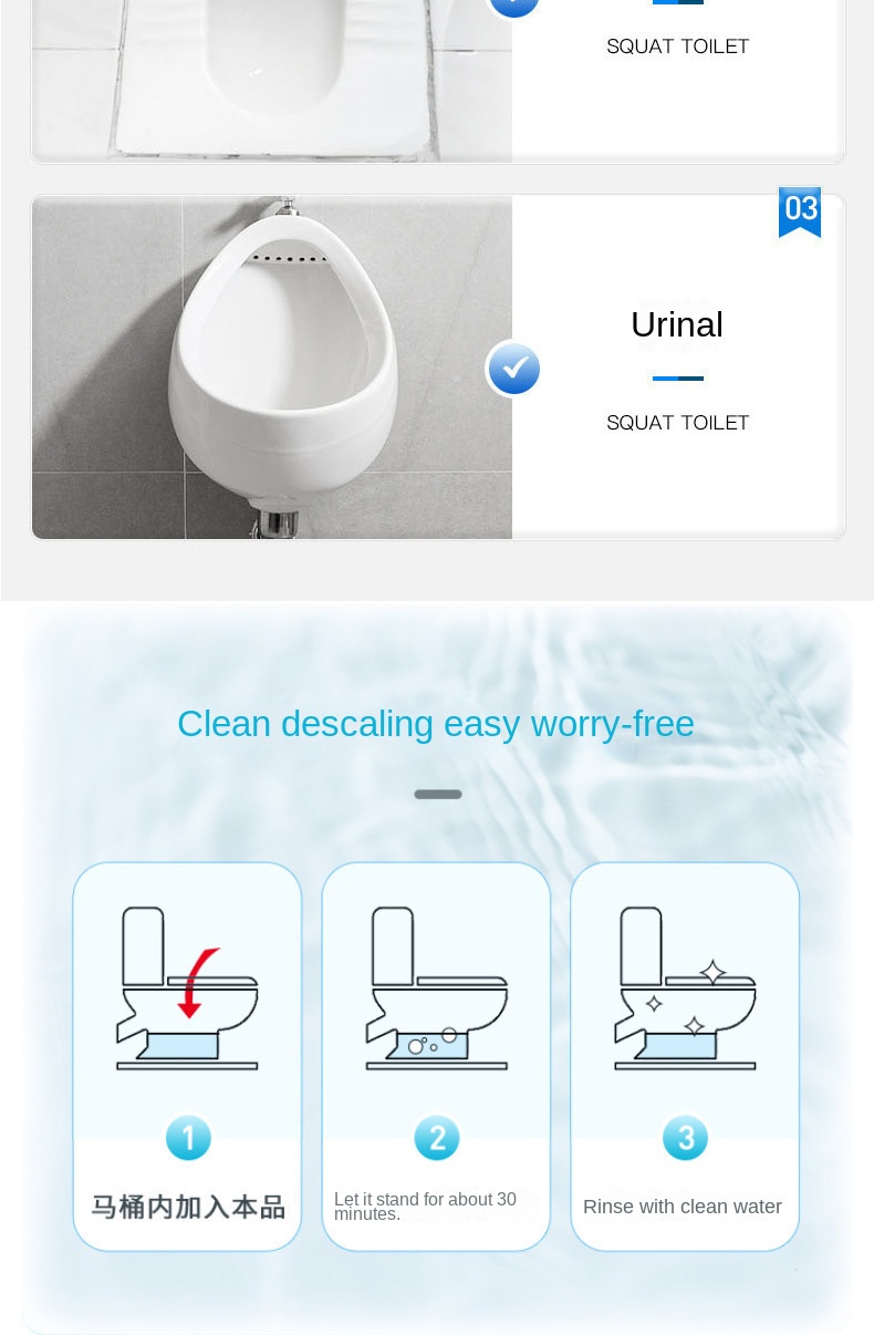 Toilet Cleaner: Blue Bubble Bowl Refresher