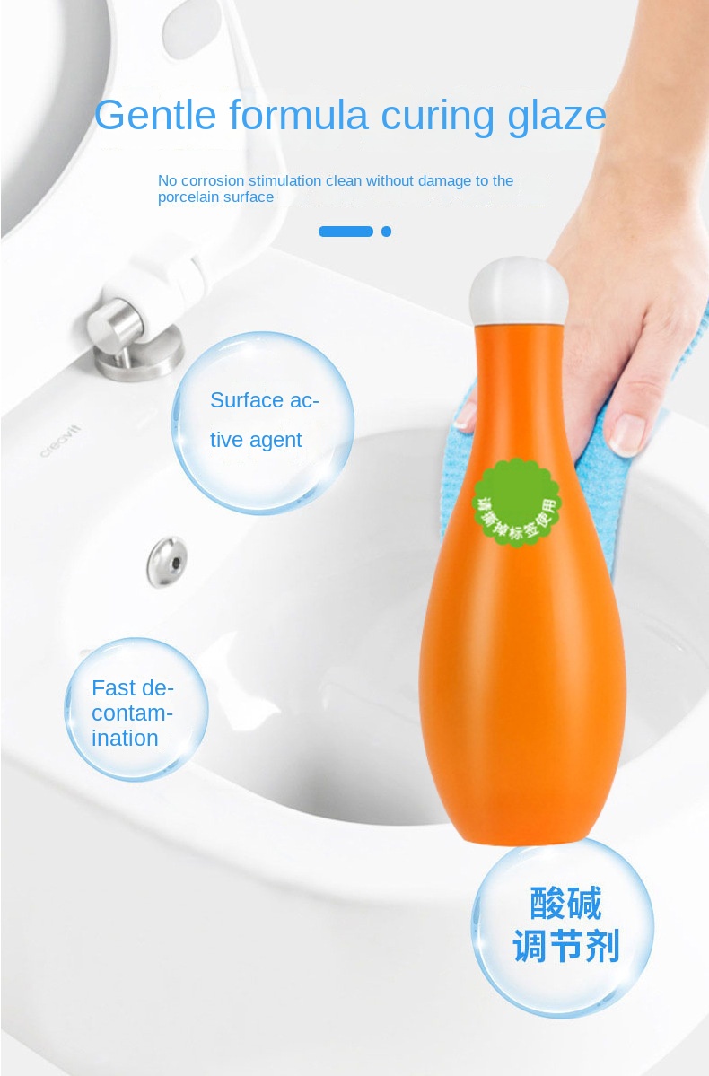 Toilet Cleaner: Blue Bubble Bowl Refresher