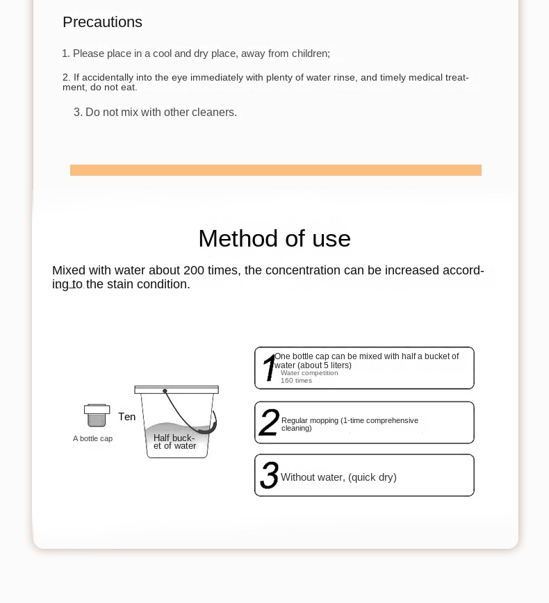 Floor Cleaner - All Surface Use