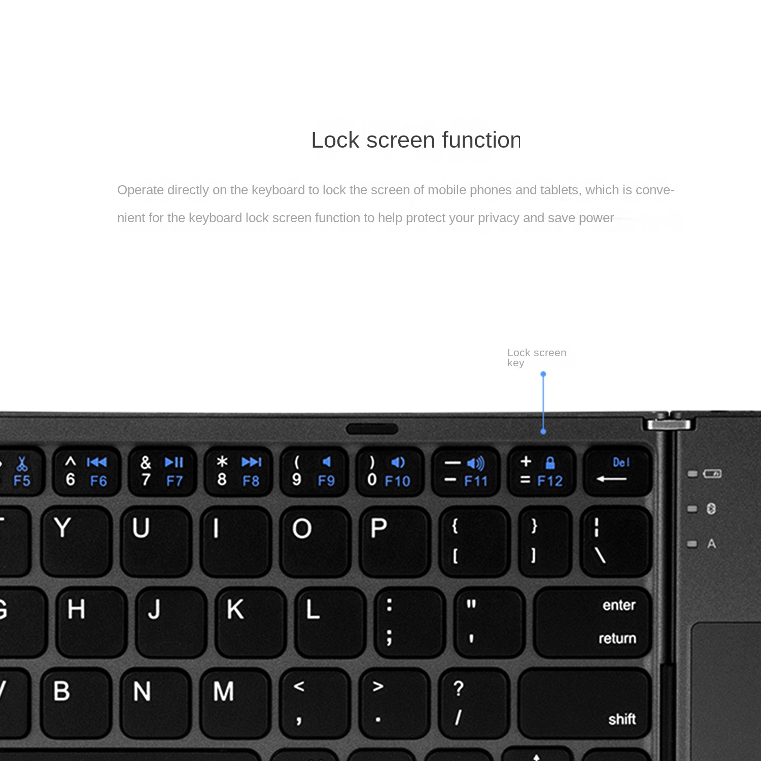 Foldable Bluetooth Keyboard
