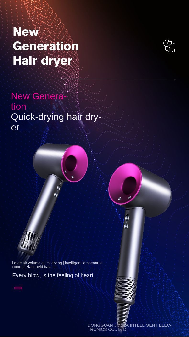 High-Speed Ionic Hair Dryer