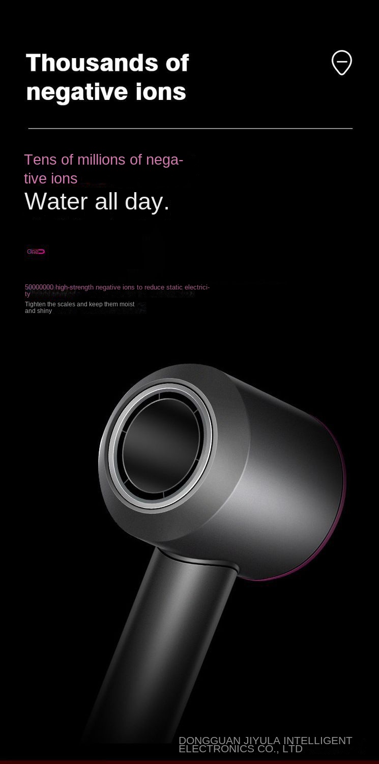 High-Speed Ionic Hair Dryer