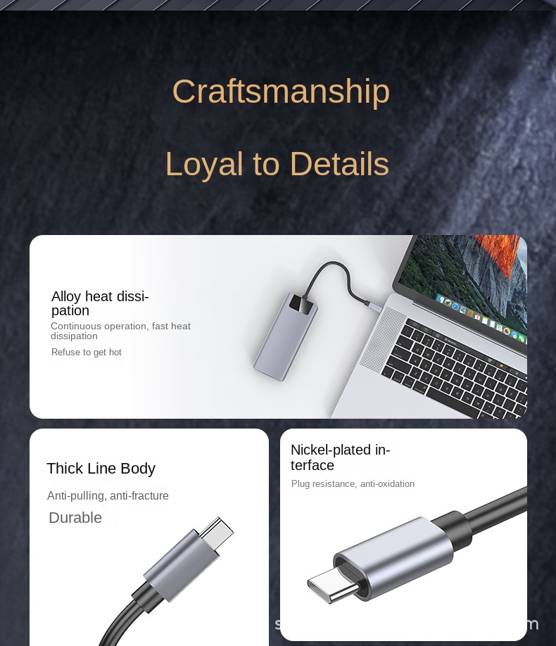 Type-C 8-in-1 Dock