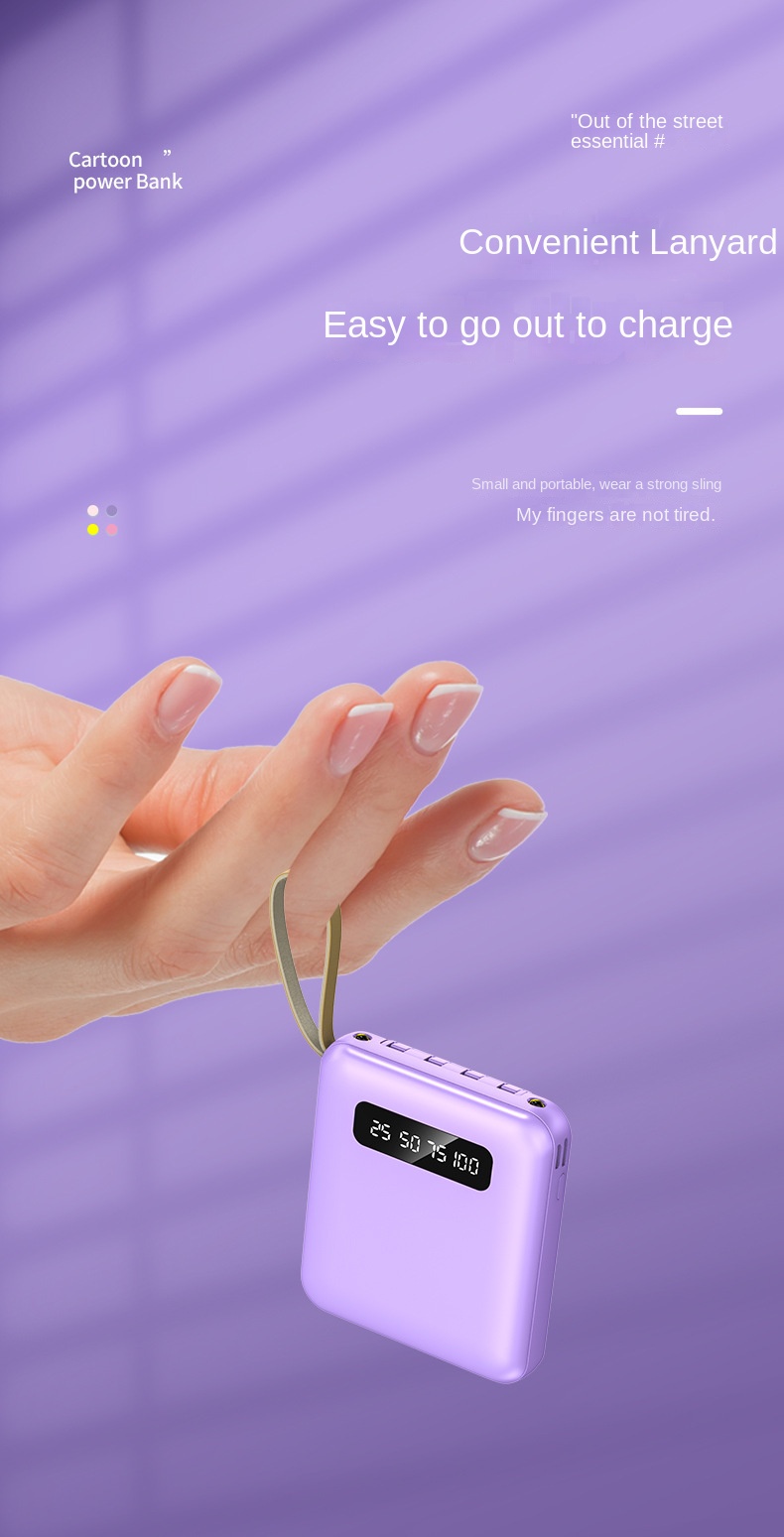Portable 10000mAh Power Bank