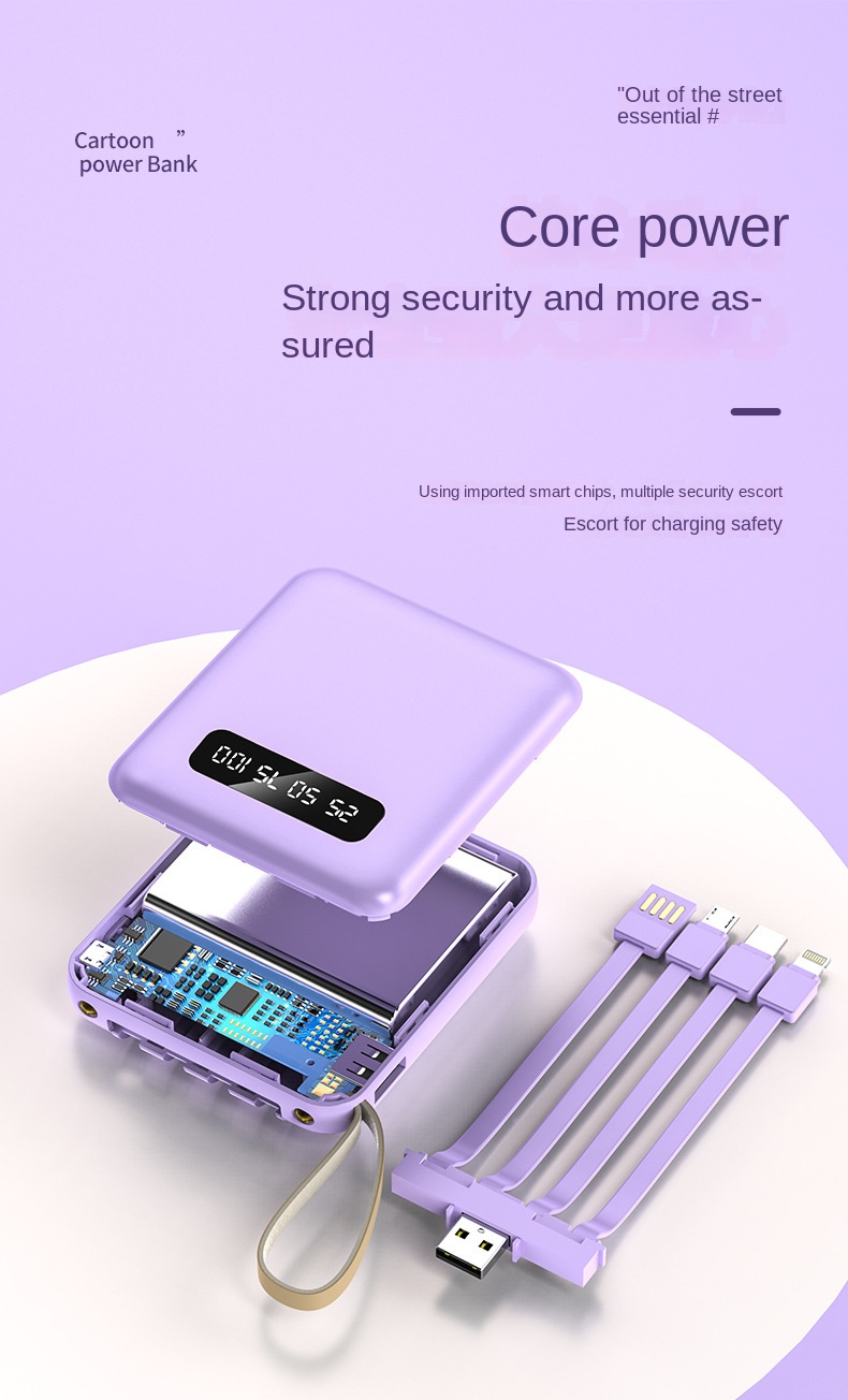 Portable 10000mAh Power Bank