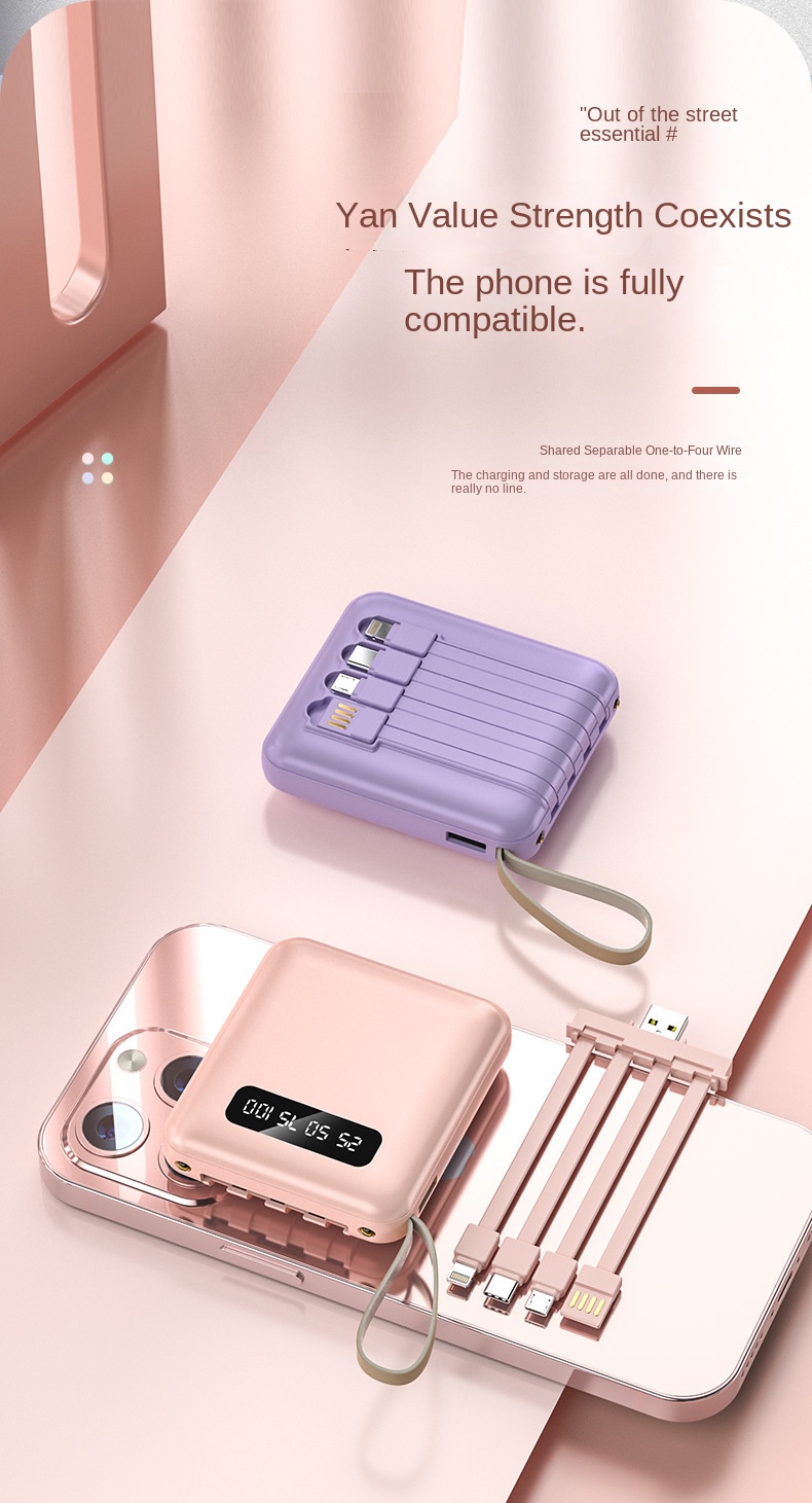 Portable 10000mAh Power Bank