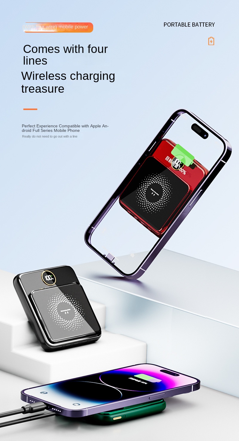 Mini Wireless Power Bank