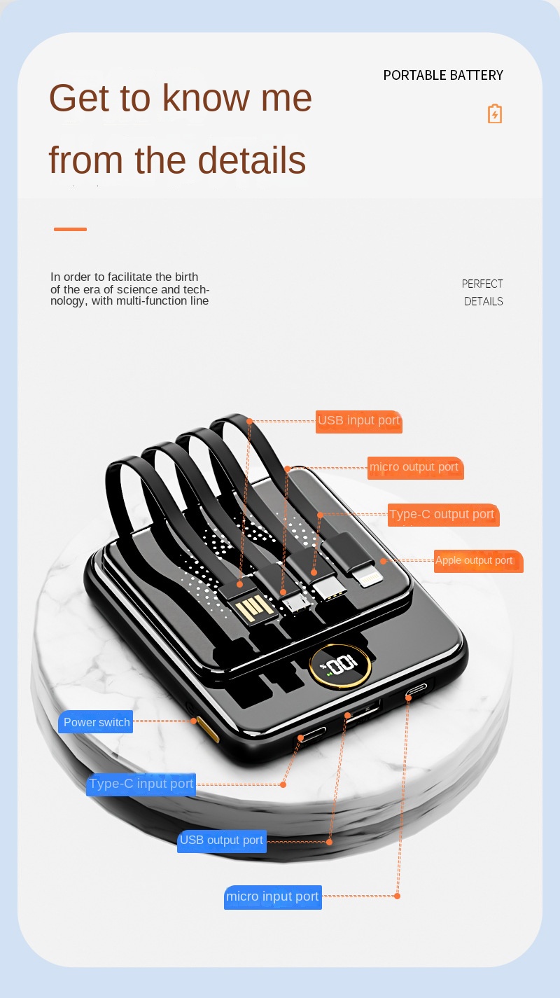 Mini Wireless Power Bank