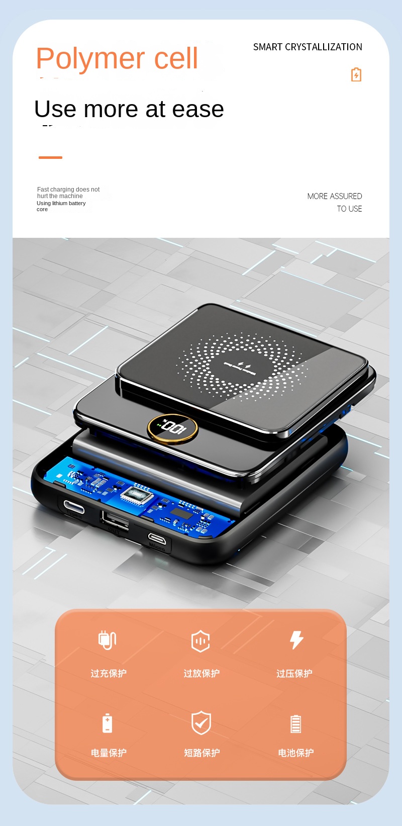 Mini Wireless Power Bank