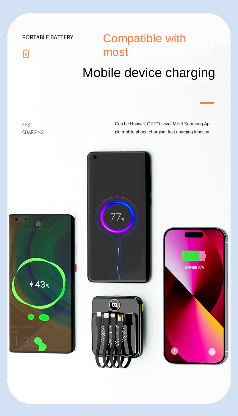 Mini Wireless Power Bank