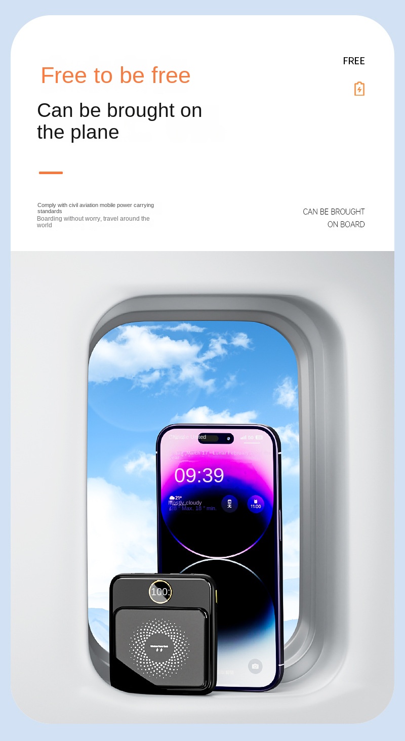 Mini Wireless Power Bank