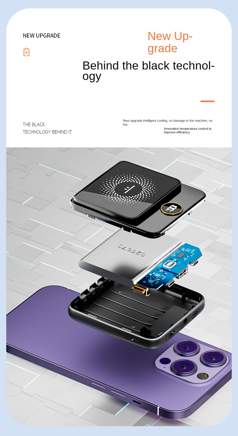 Mini Wireless Power Bank