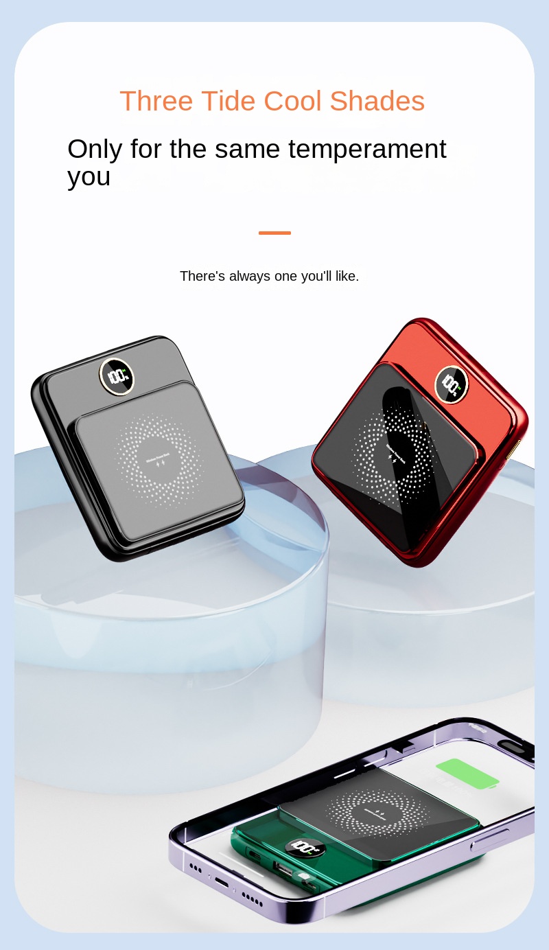 Mini Wireless Power Bank