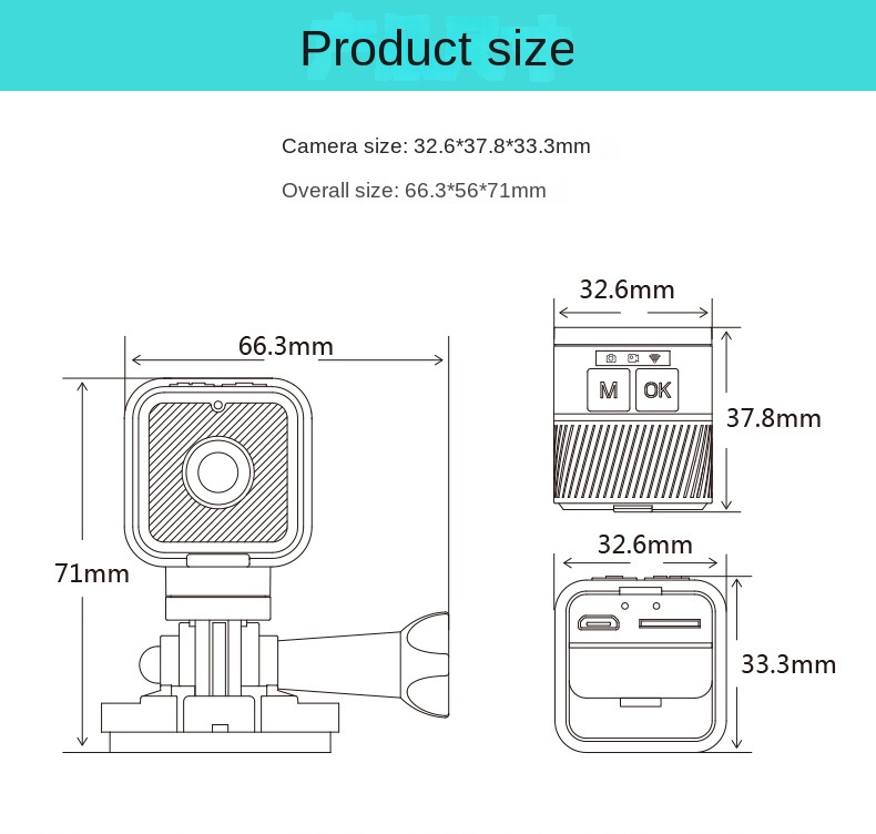 Outdoor WiFi HD Waterproof Camera