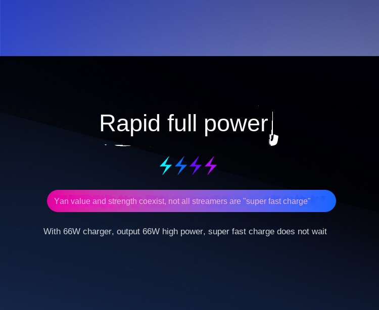 66W Super Fast Charging Data Cable
