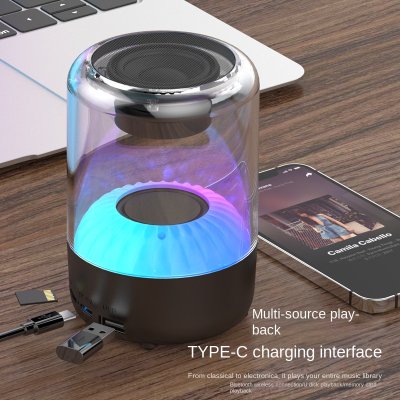 Wireless Bluetooth sound box with RGB lights