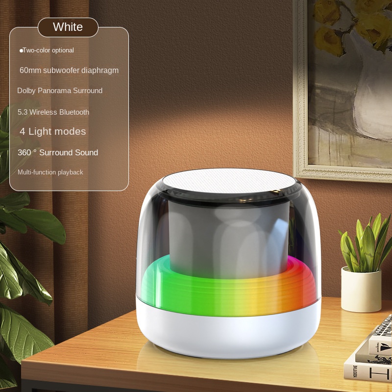 Wireless Bluetooth sound box with RGB lights