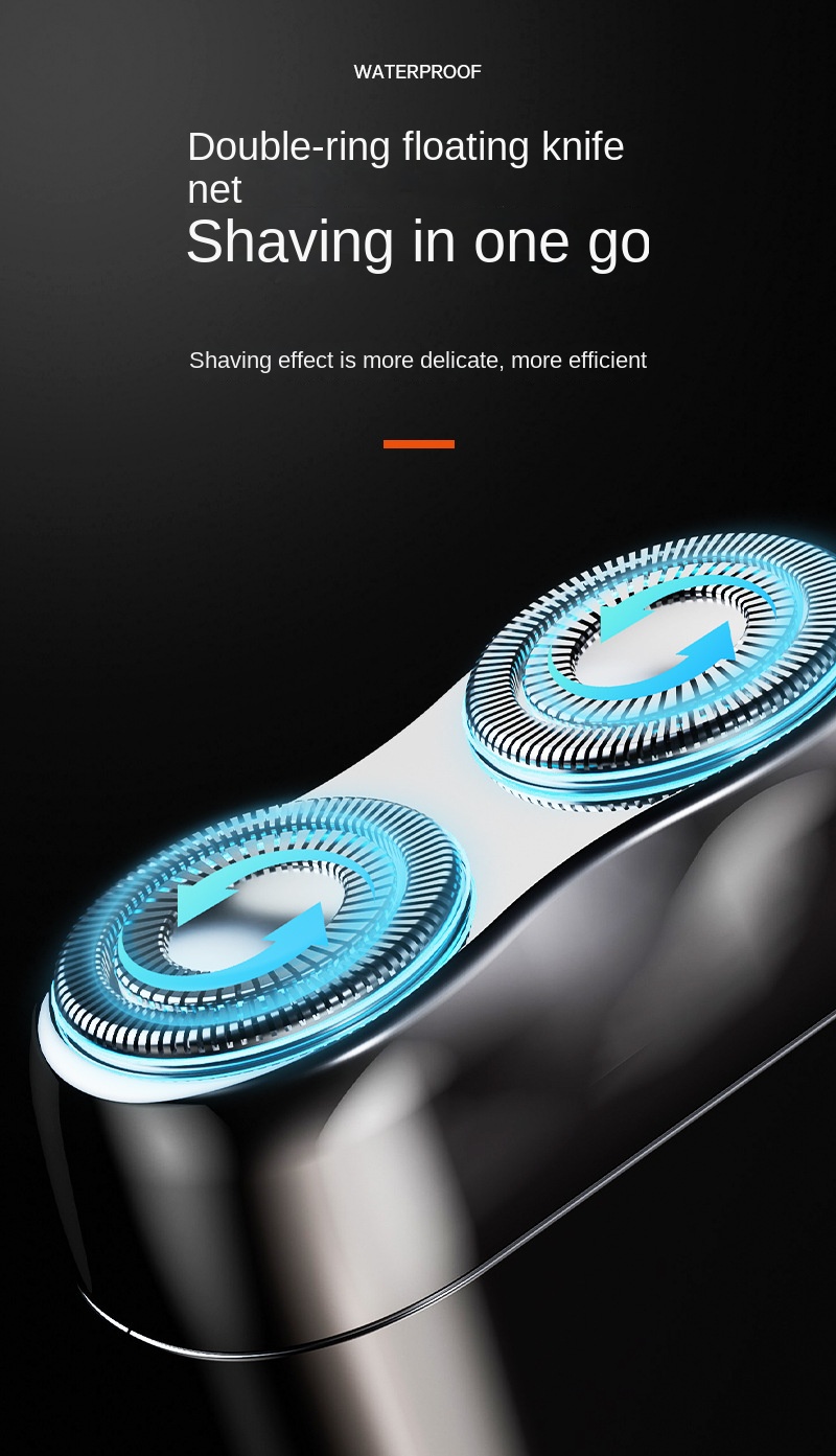 Mini Magnetic Shaver - USB Rechargeable
