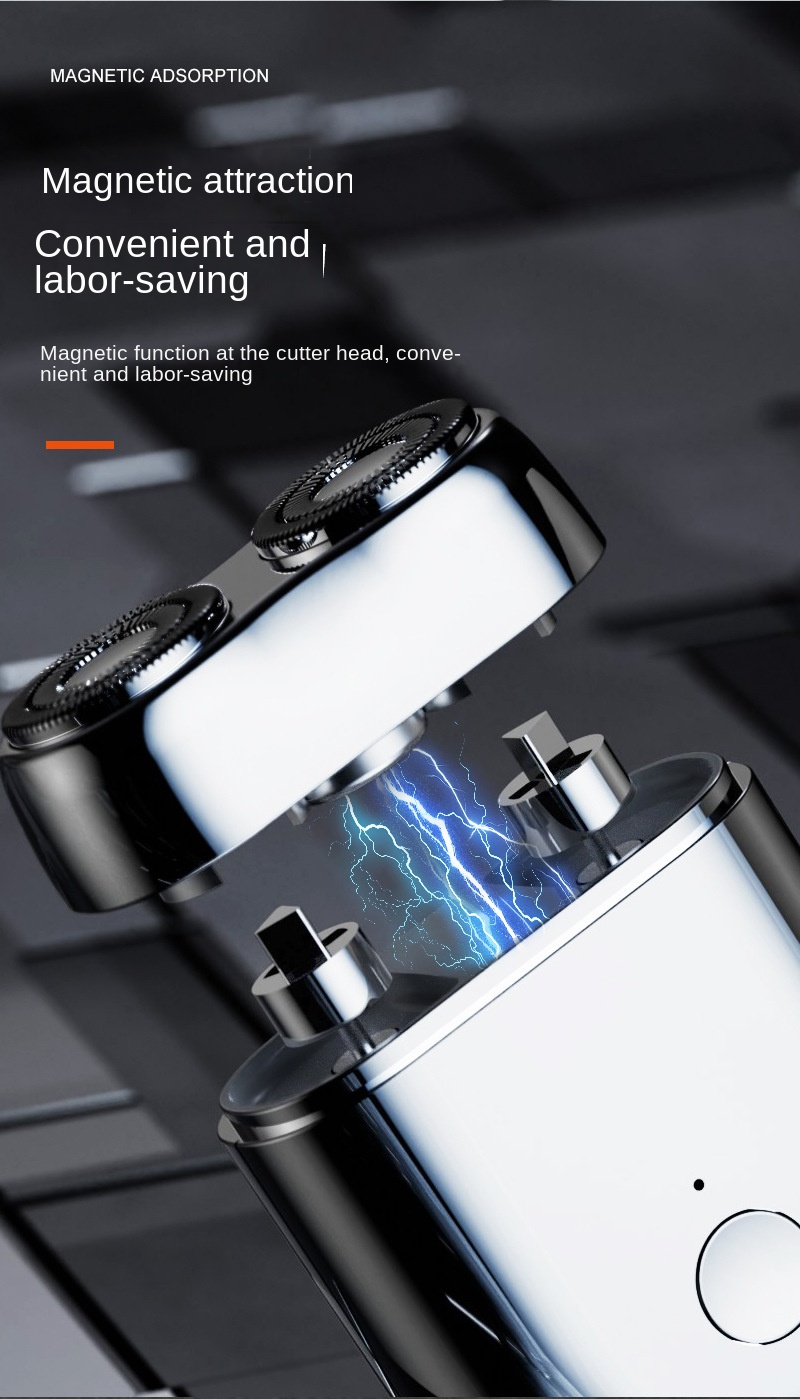 Mini Magnetic Shaver - USB Rechargeable