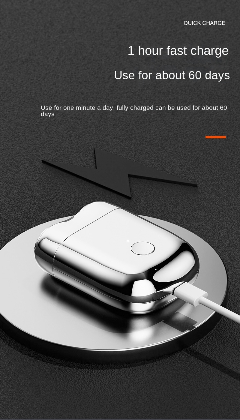 Mini Magnetic Shaver - USB Rechargeable