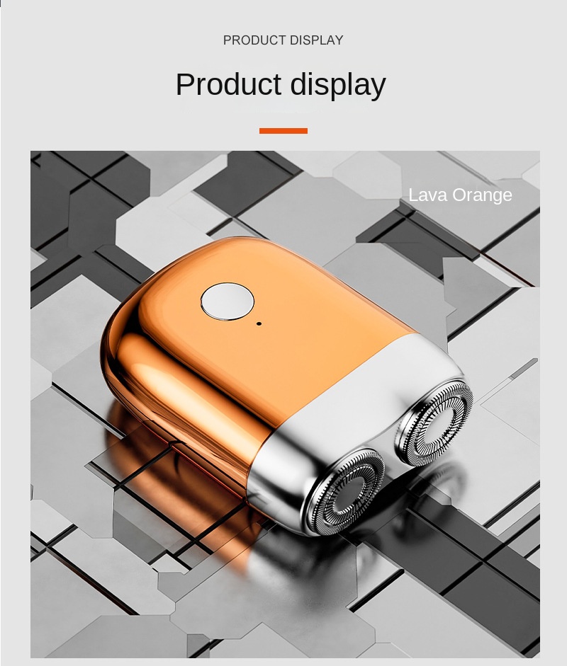 Mini Magnetic Shaver - USB Rechargeable