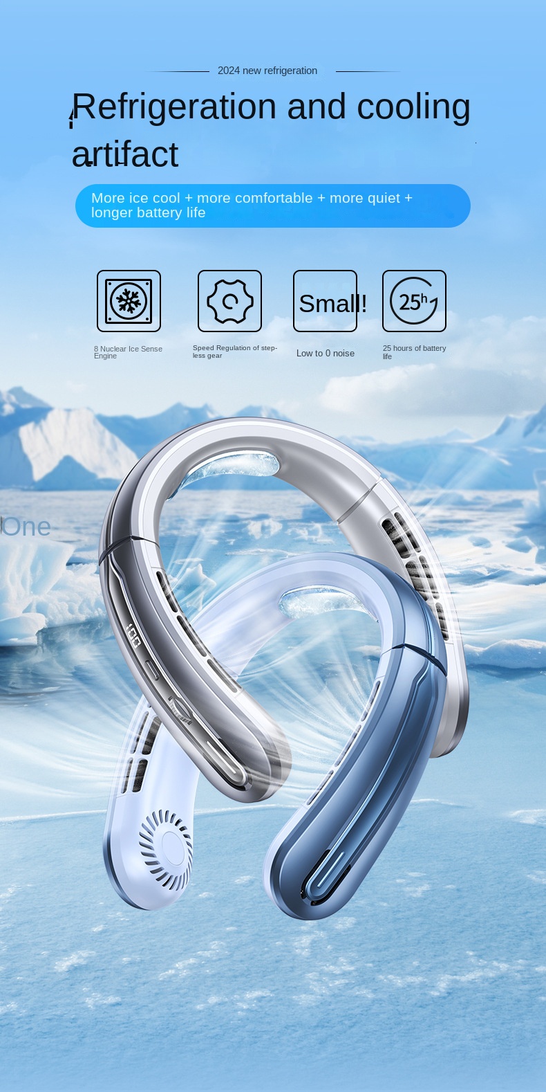 Portable Neck Fan