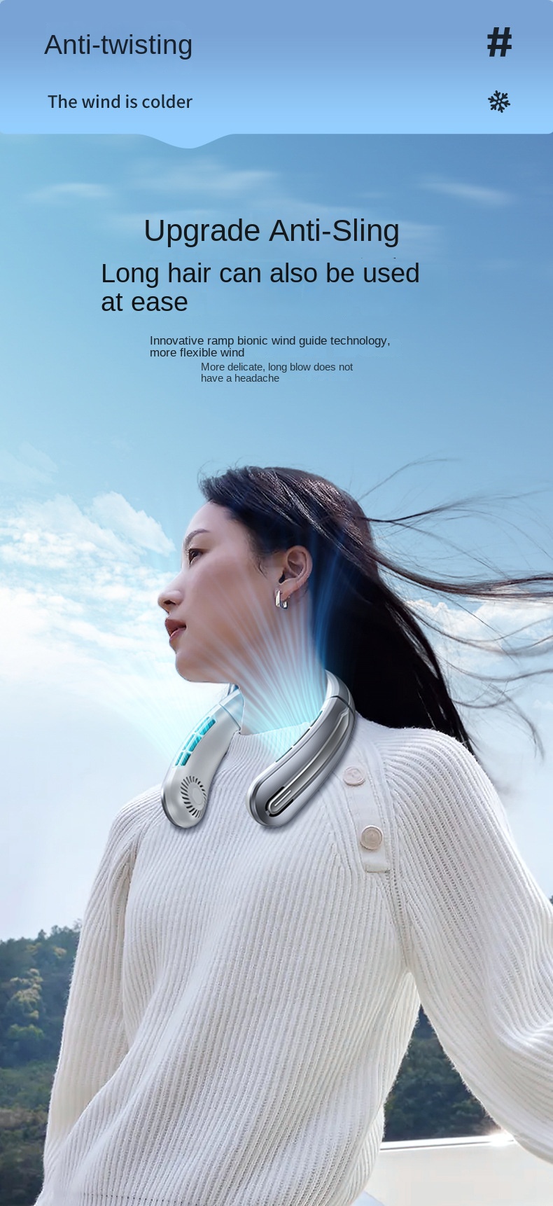Portable Neck Fan